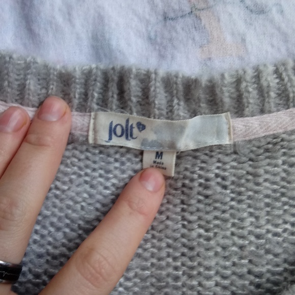 Penguin grey knitted sweatshirt - Picture 2 of 4